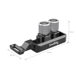 2981 HDMI en USB-C Kabelklem voor EOS R5 en R6 Cage Prot