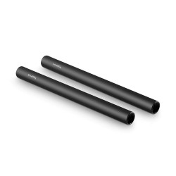 1051 2 stuks 15mm Zwart Aluminum Alloy Rod (M12-20cm) 8inch SmallRig