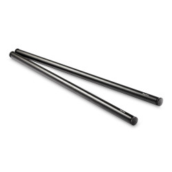 1054 2 stuks 15mm Zwart Aluminium Alloy Rod (M12-40cm) 16inch SmallRig