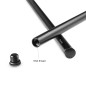 1054 2 stuks 15mm Zwart Aluminium Alloy Rod (M12-40cm) 16inch 1054 2 stuks 15mm Zwart Aluminium Alloy Rod (M12-40cm) 16inch
