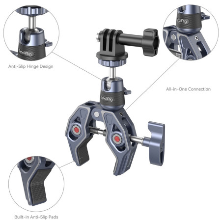 4102 Super Clamp Camera Mount Clamp with 360 degré Ballh
