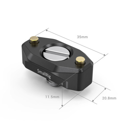 2501 NATO Rail met ARRI Locating Screw 35mm Découvrez le SmallRig