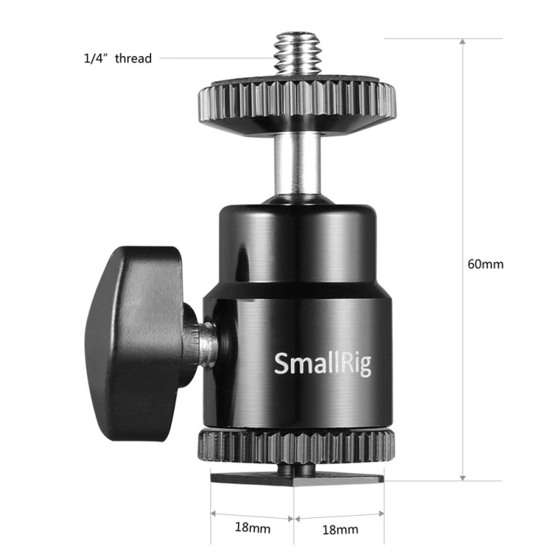 2059 1/4'' Camera Hot shoe Mount met Extra 1/4'' Schroef (2 stuks) 2059 1/4'' Camera Hot shoe Mount met Extra 1/4'' Schroef (2 stuks)