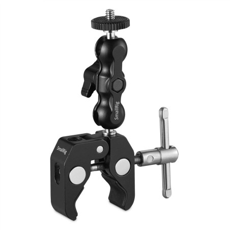 2164 Multi-Functionele Krabvormige Klem met Balhoofd Magic Arm SmallRig