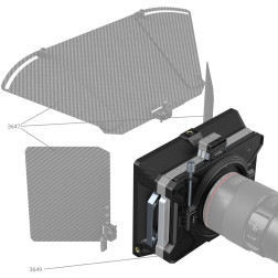 3556 Lightweight Multifunctional Matte Box (?95mm) Basic Kit SmallRig