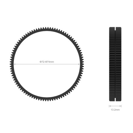 3293 ?72-?74 Seamless Focus Gear Ring Découvrez l'anneau SmallRig