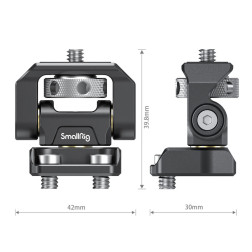 2904B Swivel & Tilt Verstelbare Monitor Mount met Schroe