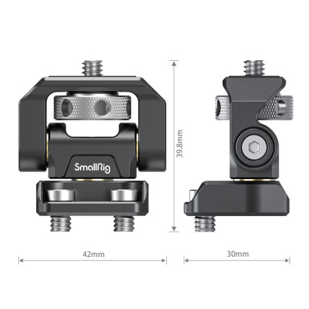 2904B Swivel & Tilt Verstelbare Monitor Mount met Schroe