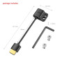 3019 Adaptateur Ultra Slim 4K HDMI male femelle