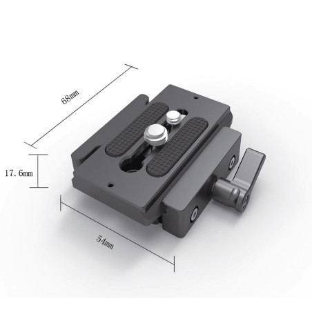 2280 Quick Release Clamp and Plate ( Arca-type Compatibl