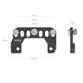 4019 Adapter Plate for Sony FX3 XLR Handle SmallRig