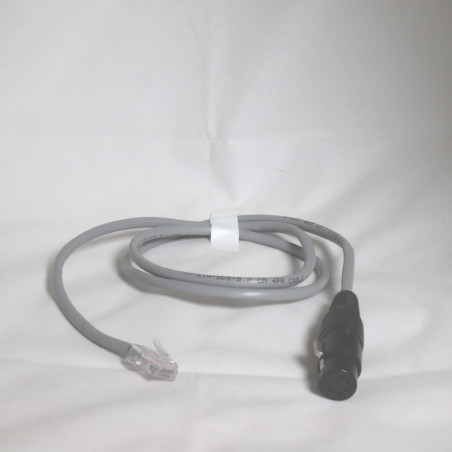 Cordon RJ45-XLR5 Femelle ulliCordon RJ45 a XLR5 feme PBS-Leds