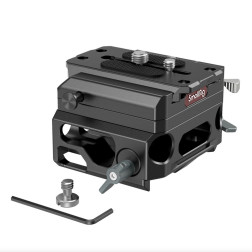 3067 Lichtgewicht Baseplate met Dual 15mm Rod Klem (Magn