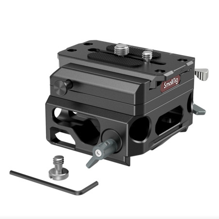 3067 Lichtgewicht Baseplate met Dual 15mm Rod Klem (Magn