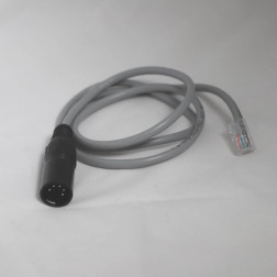 Cordon RJ45-XLR5 Male Cordon  RJ45 à XLR5 Mâle PBS-Leds