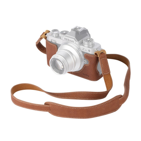 3481 Lederen Half Case met Schouderriem voor Nikon Z fc SmallRig