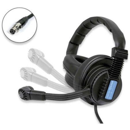Casque WAM-100S Micro casque 2 oreilles2 caches-oreilles