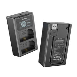 3821 Kit 2 batteries type LP-E6 et chargeur double SmallRig
