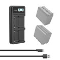 4086 Chargeur double batteries type Sony NP-F SmallRig
