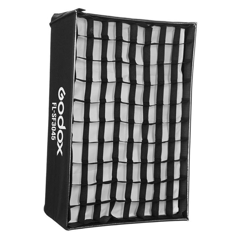 Softbox and Grid for Soft Led Light FL60