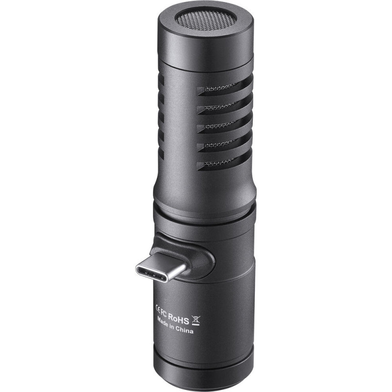 Compact Directional Microfoon met Type-C Connector Compact Directional Microfoon met Type-C Connector