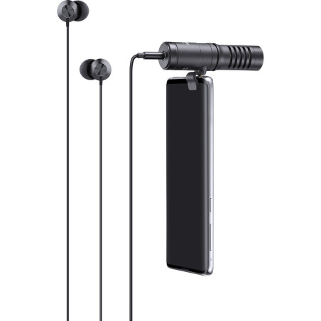 Compact Directional Microfoon met 3.5mm TRRS Connector D