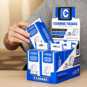 Mouchoirs en papier Caruba (6 douzaines dans un emballage de comptoir, 30 mouchoirs par boîte) Caruba