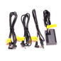 Semelle batterie V-Mount avec montage sur tige 15mm Semelle batterie V-Mount avec montage sur tige 15mm