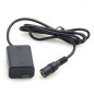 Sony NP-FW50 Full Decoding Dummy Battery (câble droit) Sony NP-FW50 Full Decoding Dummy Battery (câble droit)