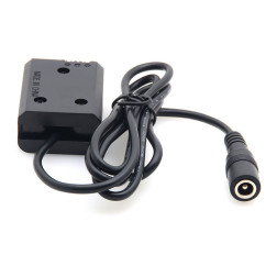 Sony NP-FW50 Full Decoding Dummy Battery (câble droit) Caruba