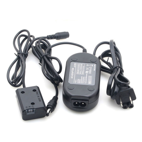 Sony NP-FW50 Full Decoding Dummy Battery + AC-PW20 Power Adapter (US standard)