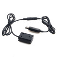 Sony NP-FW50 Full Decoding Dummy Battery + 5V 2A single USB cable Caruba