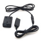 Sony NP-FW50 Full Decoding Dummy Battery + 5V 2A single USB cable Sony NP-FW50 Full Decoding Dummy Battery + 5V 2A single USB cable