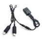 Sony NP-FW50 Full Decoding Dummy Battery + 5V 2A dual USB cable Sony NP-FW50 Full Decoding Dummy Battery + 5V 2A dual USB cable