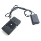 Sony NP-FZ100 Full Decoding Dummy Battery + F970 Battery Gusset (straight cable) Sony NP-FZ100 Full Decoding Dummy Battery + F970 Battery Gusset (straight cable)