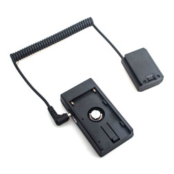 Sony NP-FZ100 Full Decoding Dummy Battery + F970 Battery Gusset (spring cable) Caruba