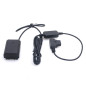 Sony NP-FZ100 Full Decoding Dummy Battery + D-TAP (straight cable)