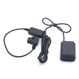 Sony NP-FZ100 Full Decoding Dummy Battery + D-TAP (straight cable) Caruba