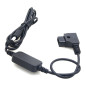 Sony NP-FZ100 Full Decoding Dummy Battery + D-TAP (straight cable)