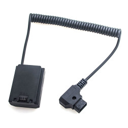 Sony NP-FZ100 Full Decoding Dummy Battery + D-TAP (spring cable) Caruba