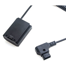 Sony NP-FZ100 Full Decoding Dummy Battery + D-TAP (spring cable) Caruba