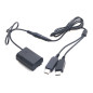 Sony NP-FZ100 Full Decoding Dummy Battery + 5V 2A dual USB cable Sony NP-FZ100 Full Decoding Dummy Battery + 5V 2A dual USB cable