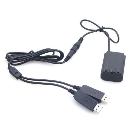 Sony NP-FZ100 Full Decoding Dummy Battery + 5V 2A dual U