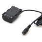 Canon LP-E6 Full Decoding Dummy Battery (câble droit) Canon LP-E6 Full Decoding Dummy Battery (câble droit)
