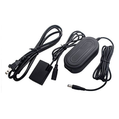 Canon LP-E6 Full Decoding Dummy Battery + AC-E6 power adapter (US standard)