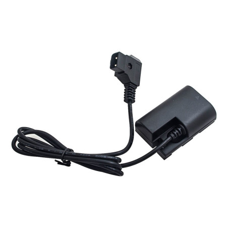 Canon LP-E6 Full Decoding Dummy Battery + D-TAP B Type P