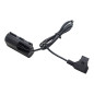 Canon LP-E6 Full Decoding Dummy Battery + D-TAP B Type Port (straight cable)
