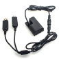 Canon LP-E6 Full Decoding Dummy Battery + 5V 2A Dual USB Cable Canon LP-E6 Full Decoding Dummy Battery + 5V 2A Dual USB Cable