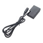 Canon LP-E17 (DR-E18) Dummy Battery (straight cable) Canon LP-E17 (DR-E18) Dummy Battery (straight cable)