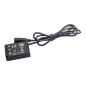Canon LP-E17 (DR-E18) Dummy Battery (straight cable) Canon LP-E17 (DR-E18) Dummy Battery (straight cable)